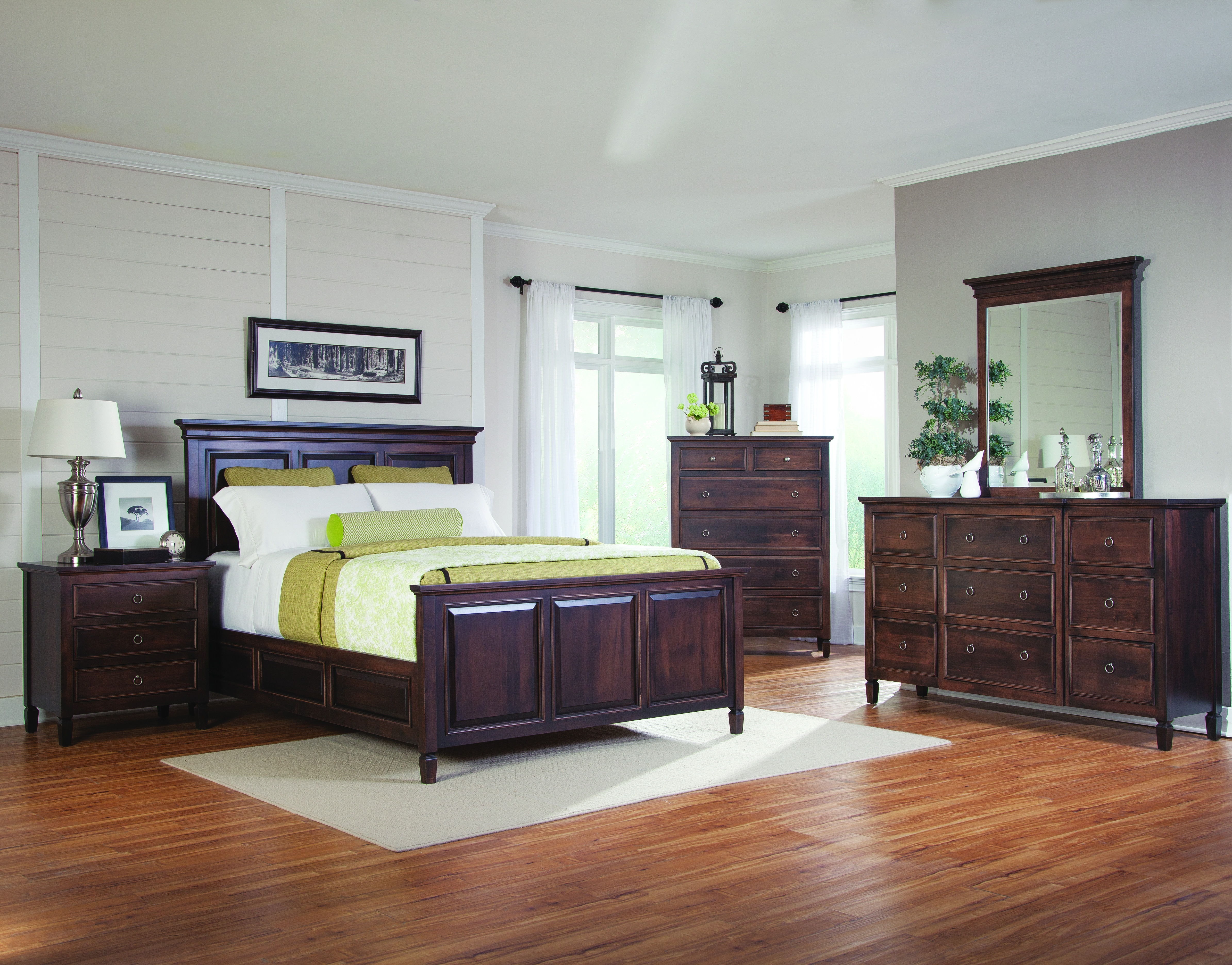 Mavin Vineyard Haven Panel Bed with Right Side Drawers Vineyard Haven Panel Bed with Right Side